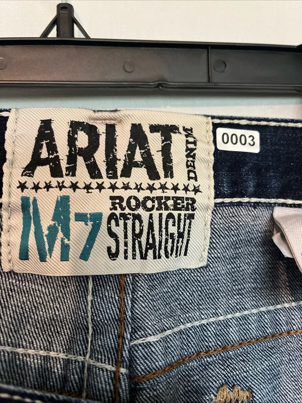 Ariat Men's Dark Blue Straight Jeans